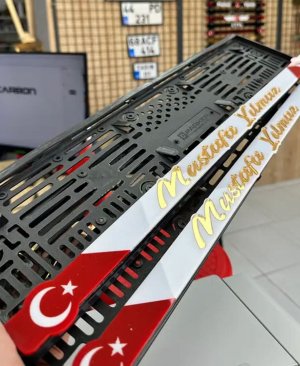 Kişiye Özel Pleksi Plakalık
