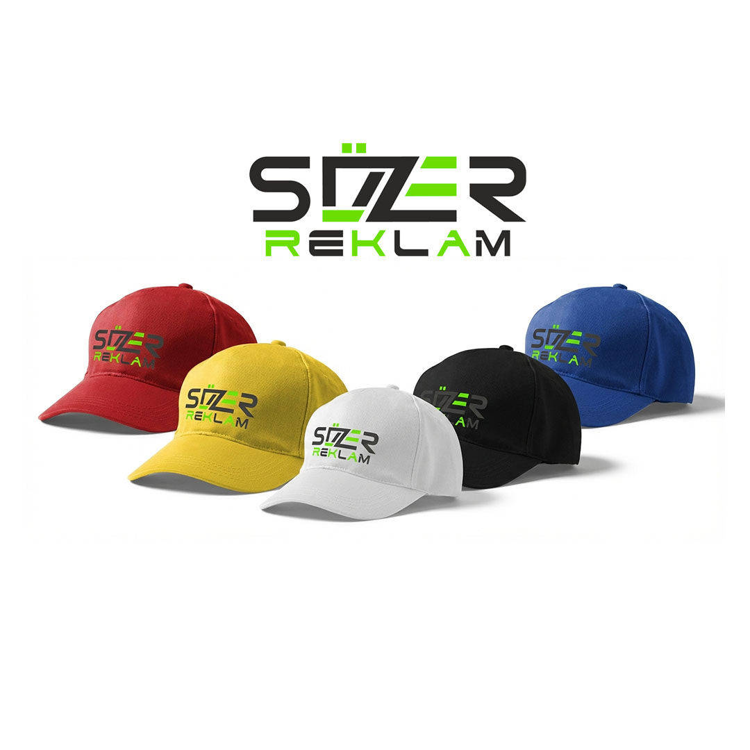 Baskılı Şapka 10 Adet