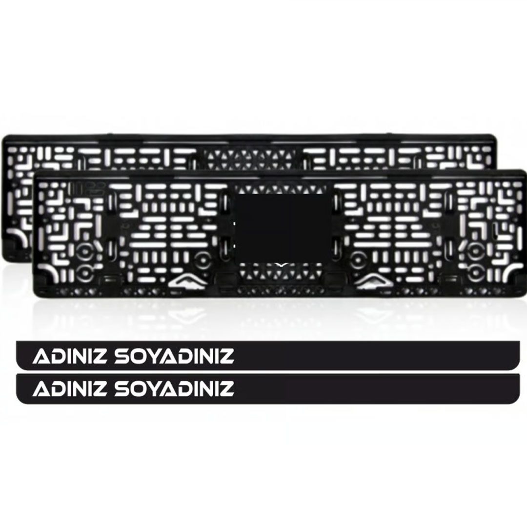 Pleksi Plakalık Standart Takmatik